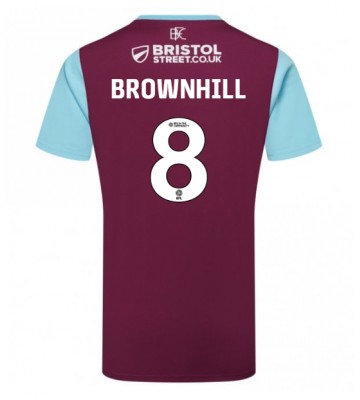 Burnley Josh Brownhill #8 Primera Equipación 2024-25 Manga Corta